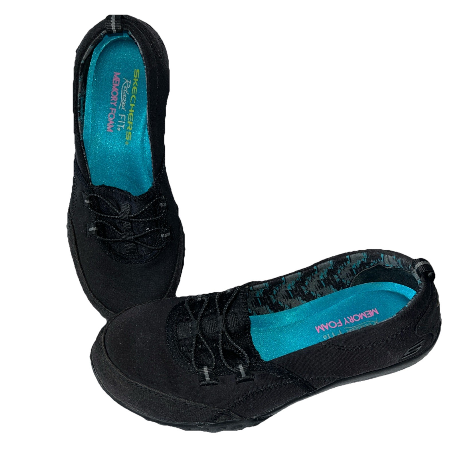 Skechers Relaxed Fit Memory Foam Womens US Sz 5 UK2 Eur 35 Preowned Excellent