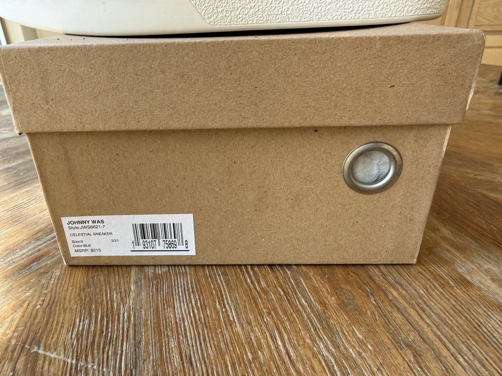 New in Box Johnny Was Lace Up Celestial Embroidered Suede Sneakers Size 9