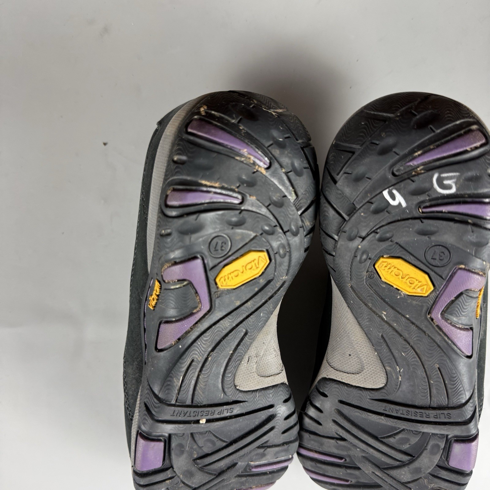 Dansko Patti Waterproof Nubuck Vibram Slip On Clogs Black EU 37 US 6.5