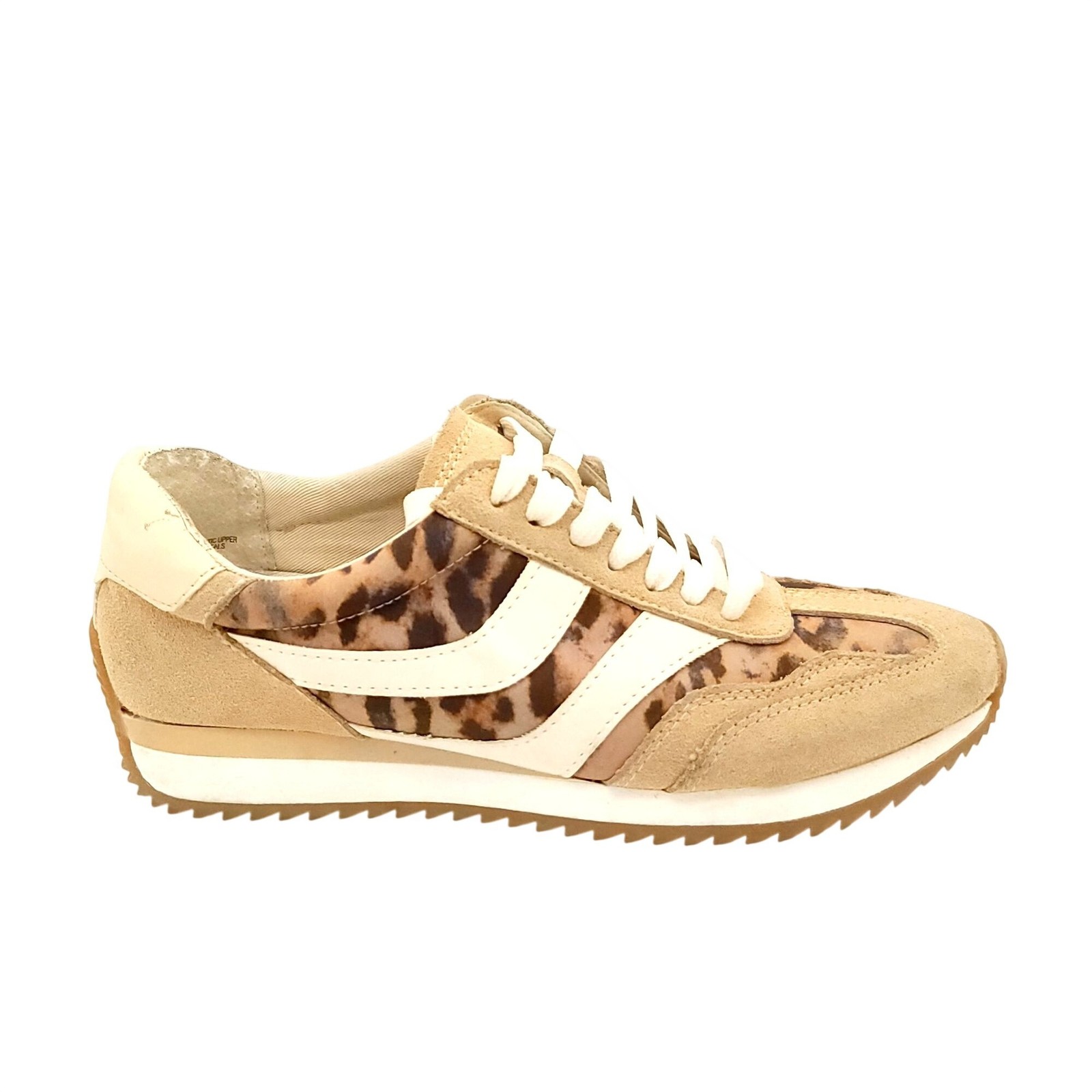 Dolce Vita Esha Sneaker Leopard Casual Comfort Contemporary 90s 80s Womens 8 New
