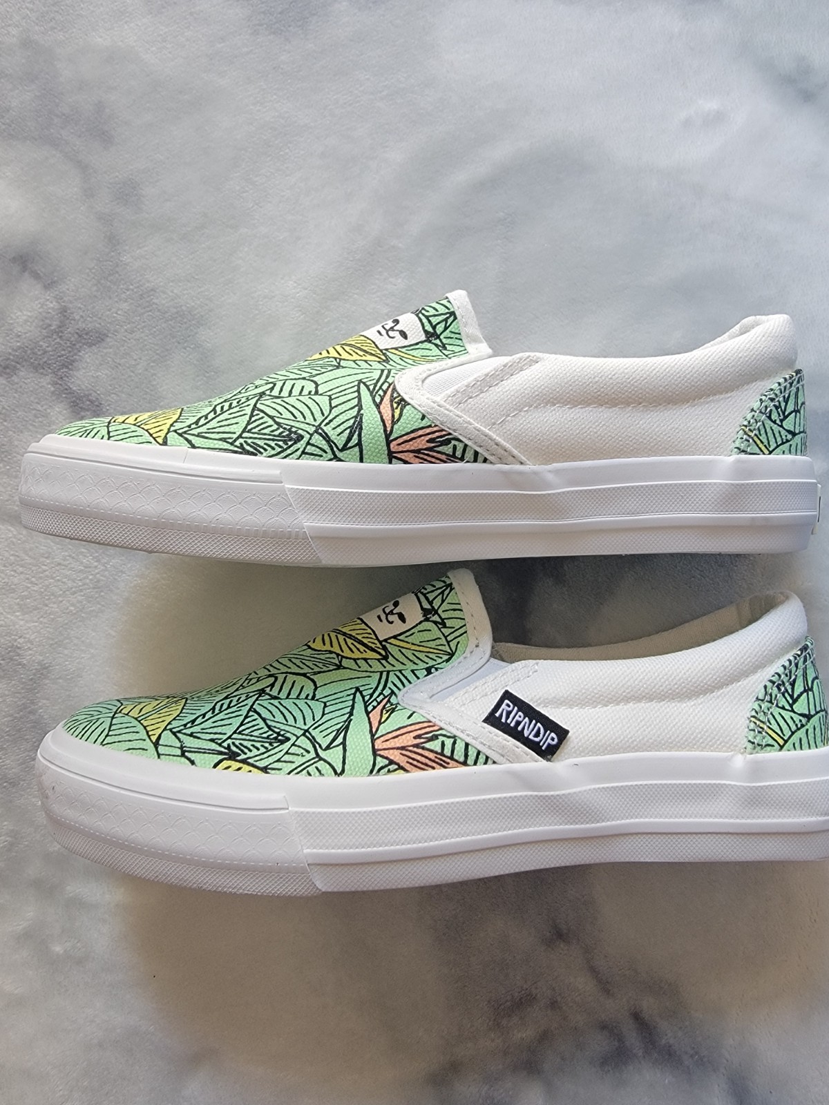 Ripndip Nermal Leaf Slip Ons