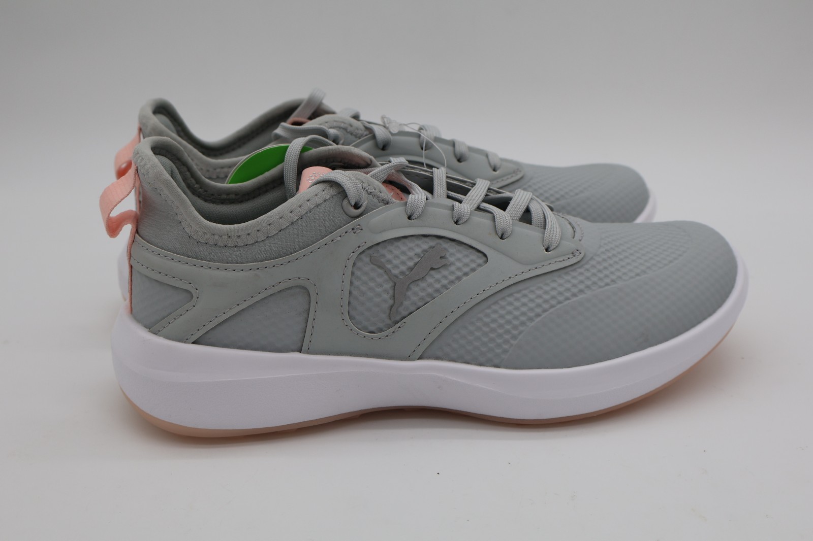 Puma Ignite Malibu Women’s Golf Shoes Size 6 Running Gray White Lace-Up Sneakers