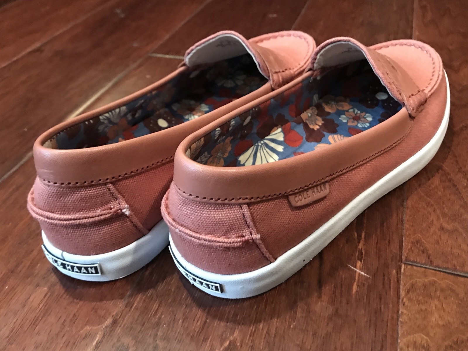 Cole Haan Nantucket W11064 Cedarwood Pink Women’s 5B Casual Driving Loafer Shoes