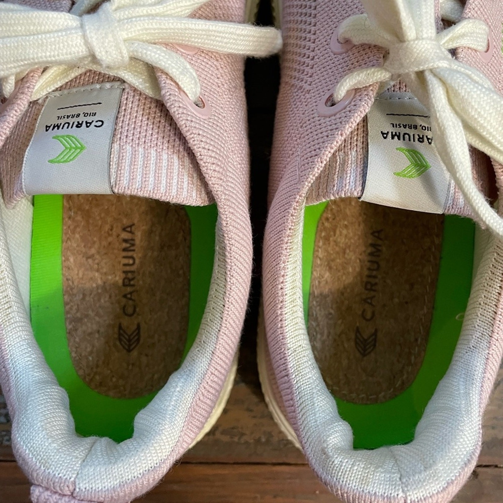 Cariuma IBI Low Knit Sneakers in Rose Eco Sustainable Comfort M~8 W~9.5 🧡🎀