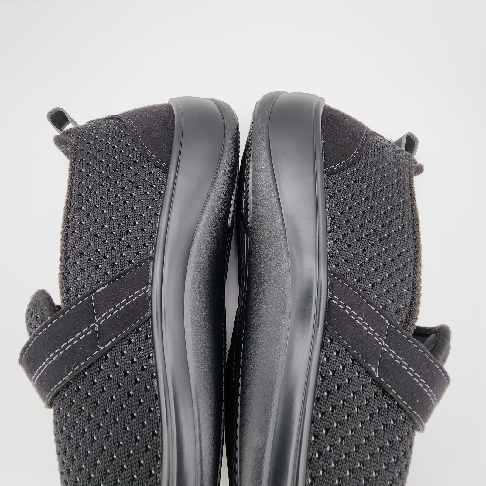 Orthofeet 823 Quincy Shoes Womens 10.5 B Medium Black Loafers NO INSOLES READ
