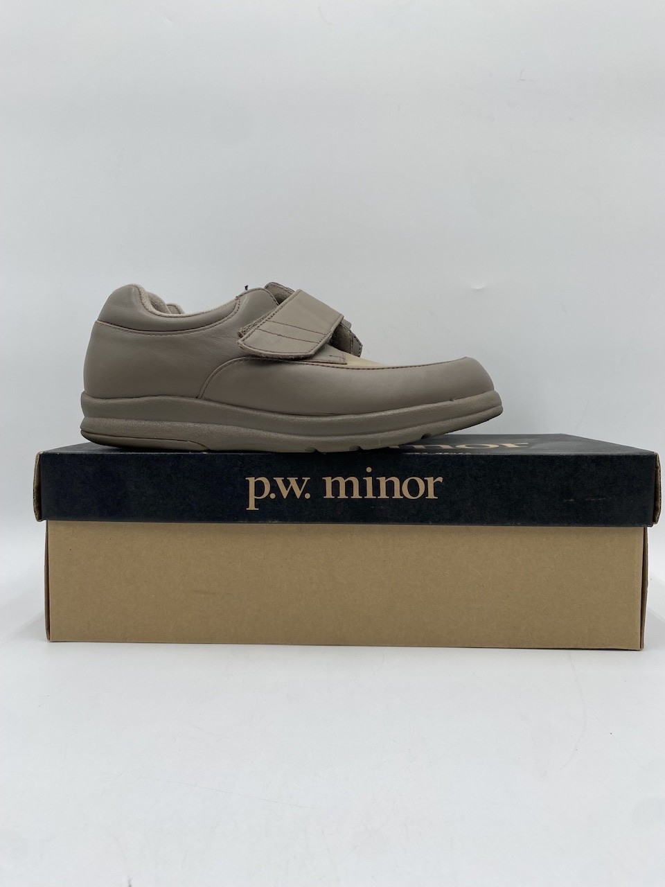 p.w. minor PLEASURE STRAP Women’s NEW Walking Shoes Taupe Multiple Sizes