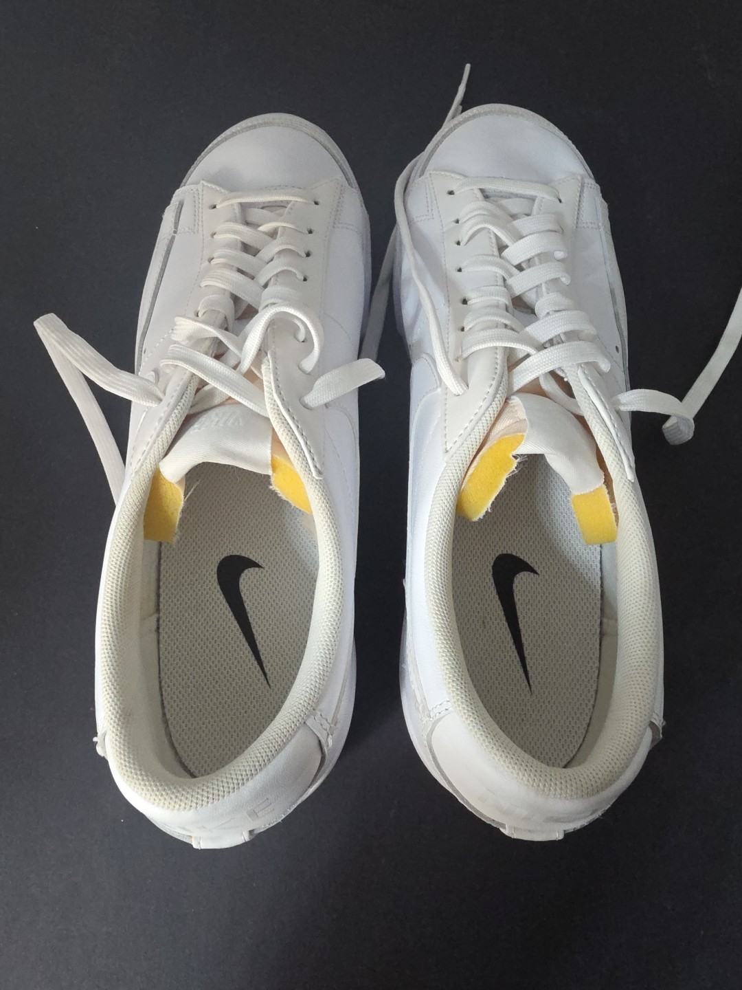 Nike Shoes Womens Blazer Low Platform Sneakers White Lace Up Low DJ0292-100 Sz12