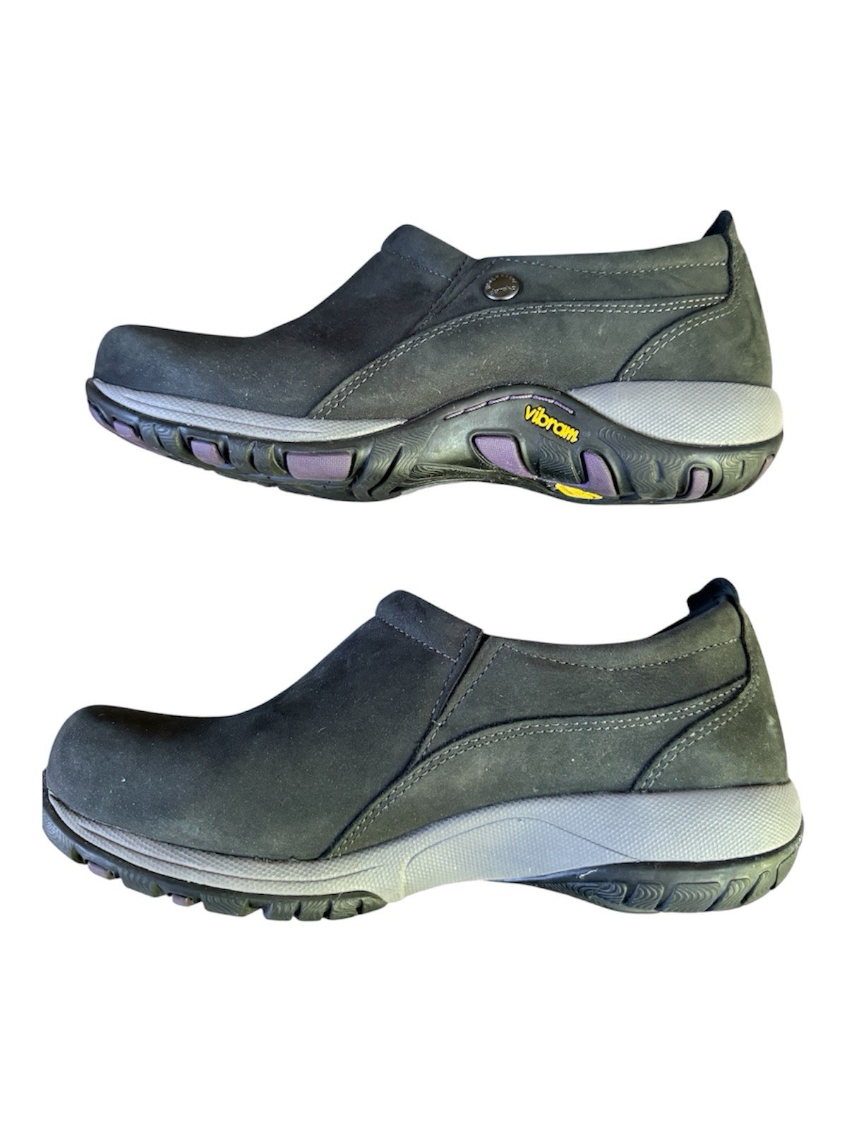 Dansko Patti Vibram Shoes Womens Sz 5.5-6 EU-36 Black Waterproof Slip Resistant