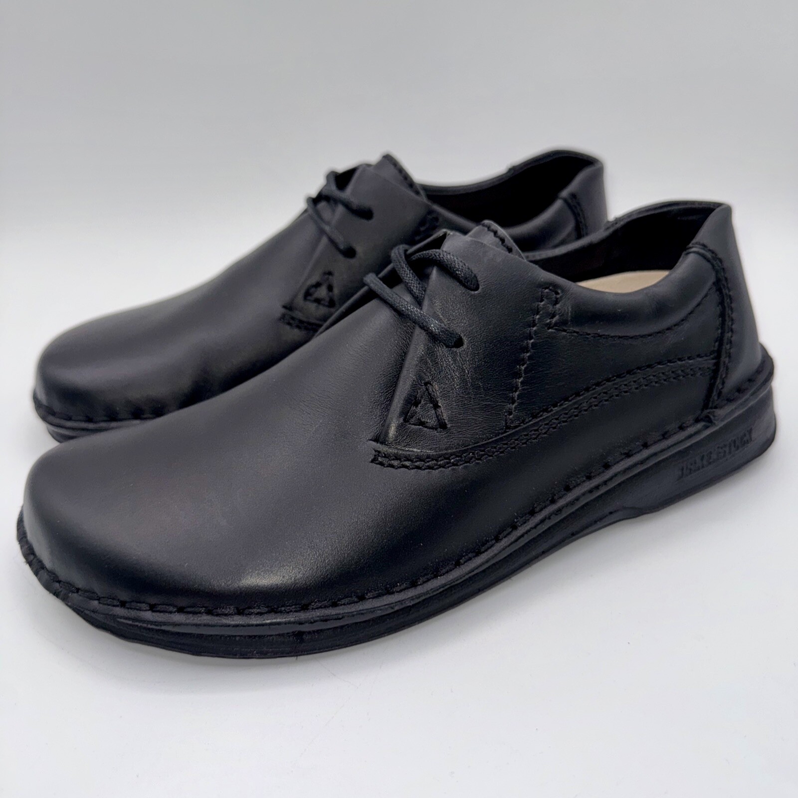 Birkenstock Memphis Shoes Women’s Size 6 EU 37 Black Leather