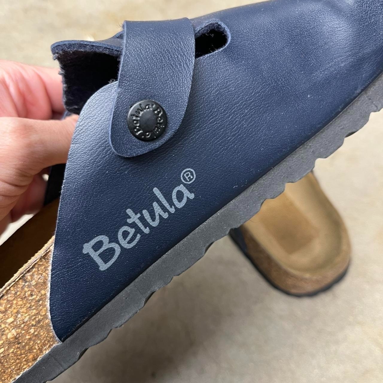 Birkenstock Betula Boston Clogs Navy Blue Mens 7 Women’s 9
