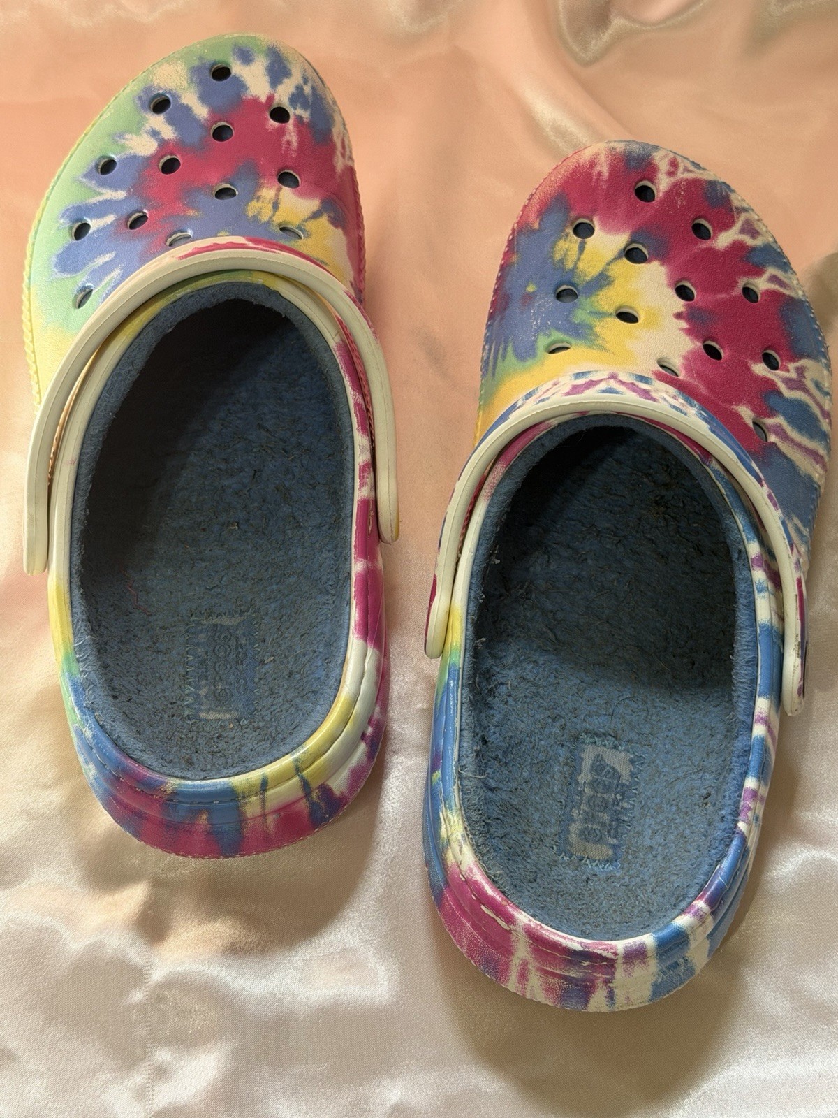 Crocs Classic Tie Dye Casual US Women’s sz 9 or Men’s sz 7 Gently Used – S102