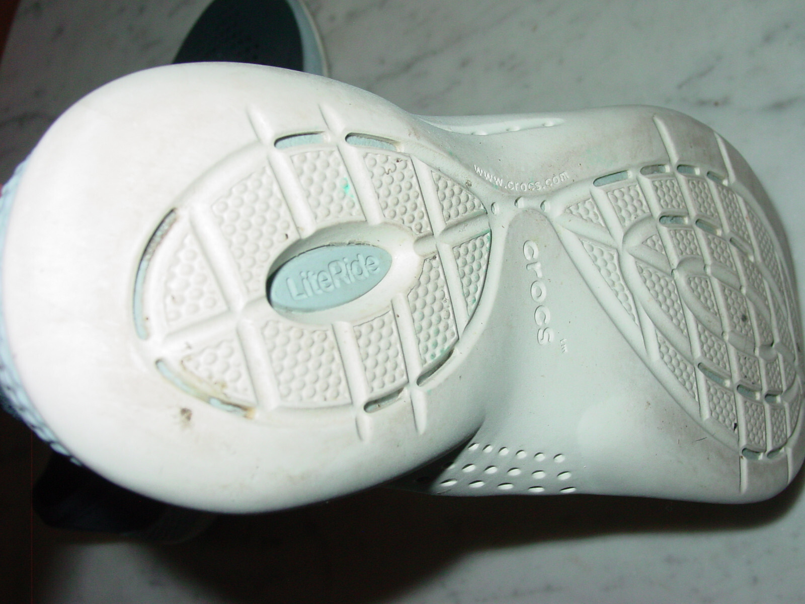 Womens Literide 360 Pacer 206705 Blue Crocs! Size 8