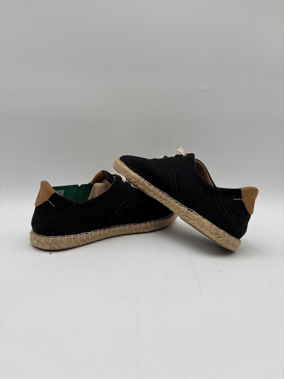 Olukai KAULA PA’A LI Women’s NEW Lace-Up Espadrilles Shoes Black Multiple Sizes