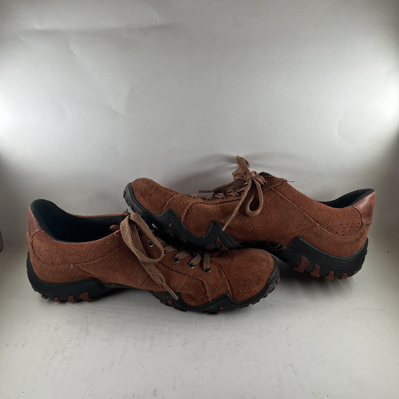 Allrounder Suede Comfort Sneakers Womens 10 Shoes Orange Activewear Athletic