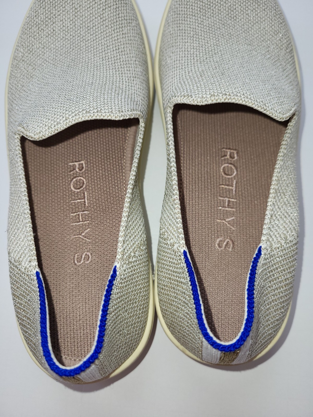 Womens Rothy’s The Slip On Sneaker size 6 diamond twill