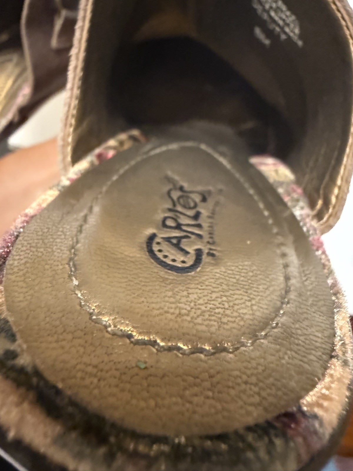 Carlos by Carlos Santana Deputy Clogs Size 8M Made in Brazil