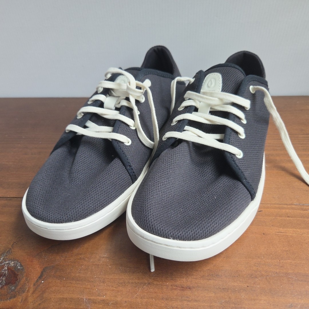OLUKAI Dede Pehuea Li Navy Knit Casual Beach Walking Shoes Womens US 12