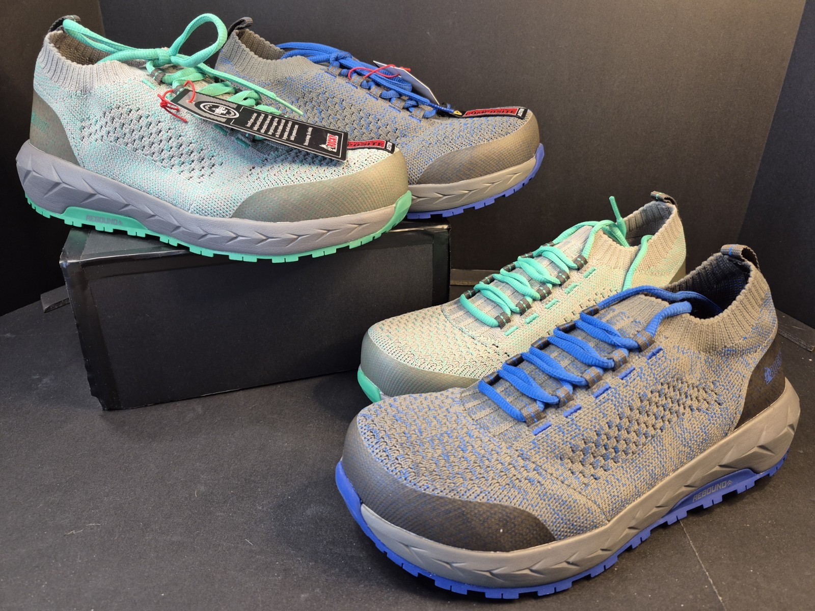 ROCKY COMP TOE NO SLIP WORK SHOES VOL DISC 2/$40 3/$52.5 4/$60 9/9.5/10 BNIB!