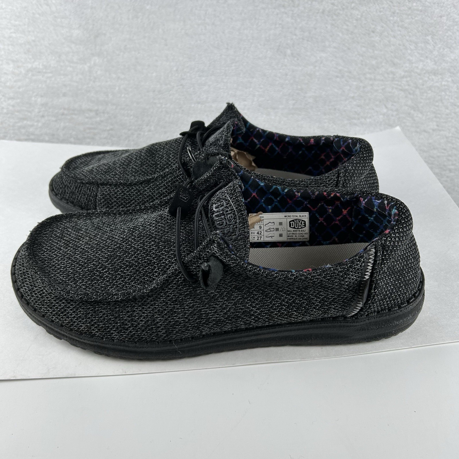Hey Dude Women’s Wendy Sox Micro Slip On Moccasin Shoes Size 11 40078-0XJ