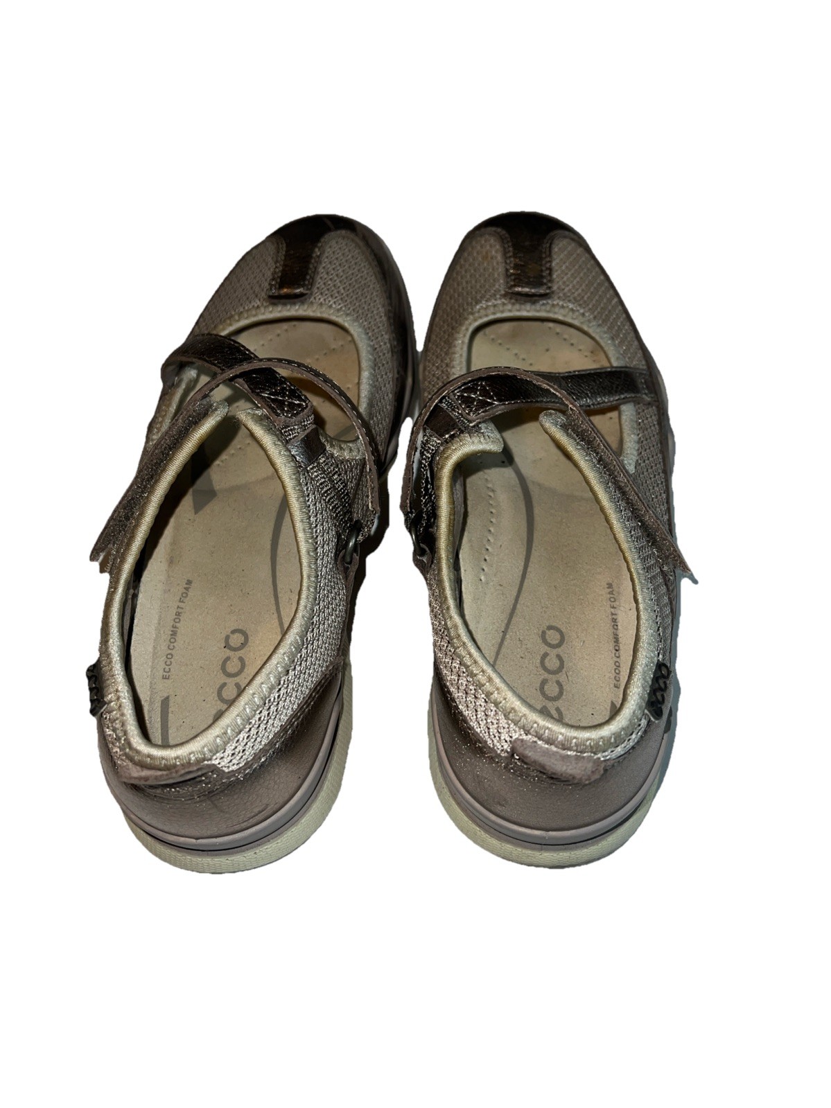 ECCO Women’s Lynx Mary Jane Fashion Gray Metallic Gravel 38