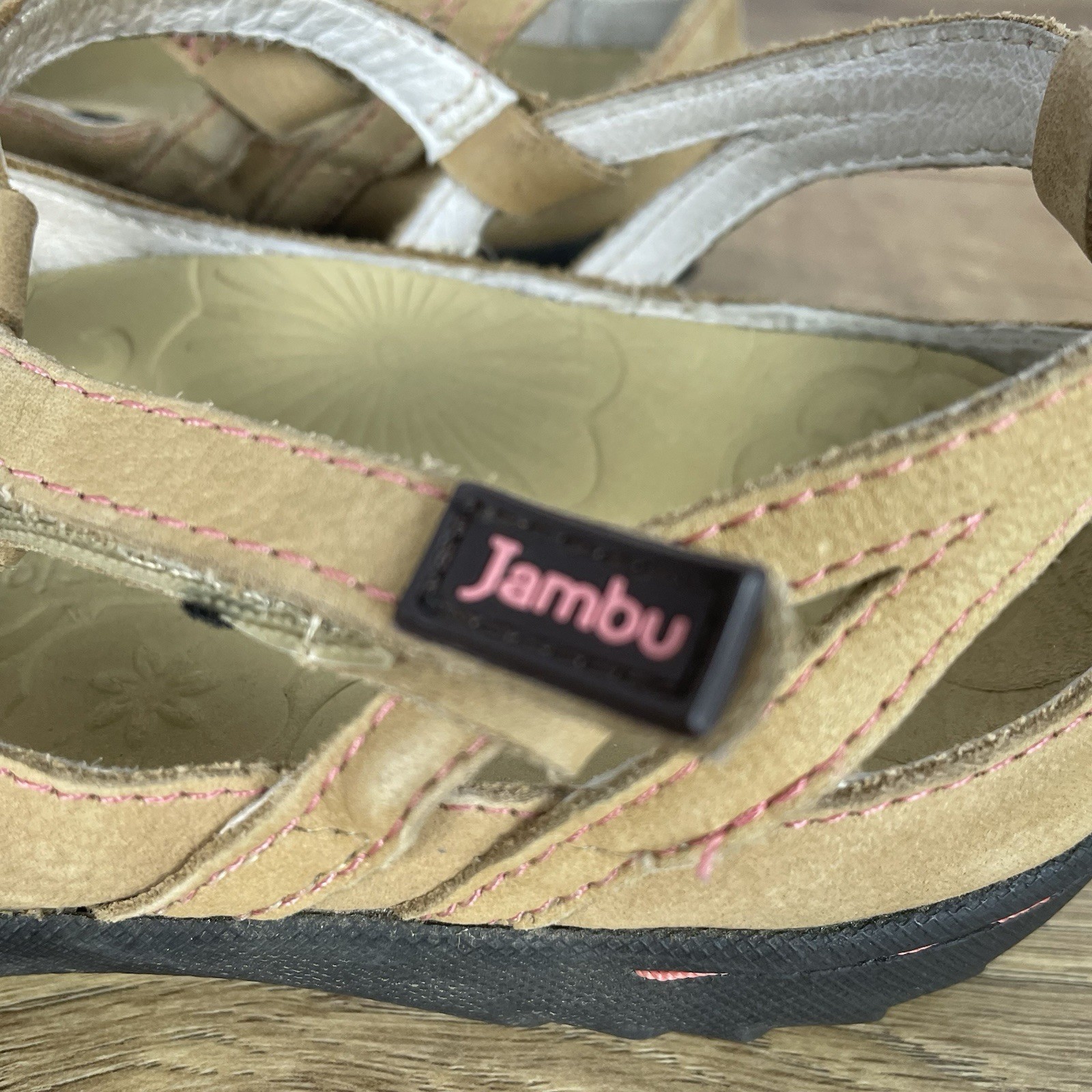 JAMBU TERRA FUSION DESIGN ~ MARY JANE BROWN LEATHER CASUAL COMFORT SHOES ~ 10M