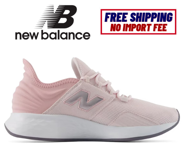 SALE! New Balance Women’s Fresh Foam Roav Running Shoes, Light Pink No Import Fe