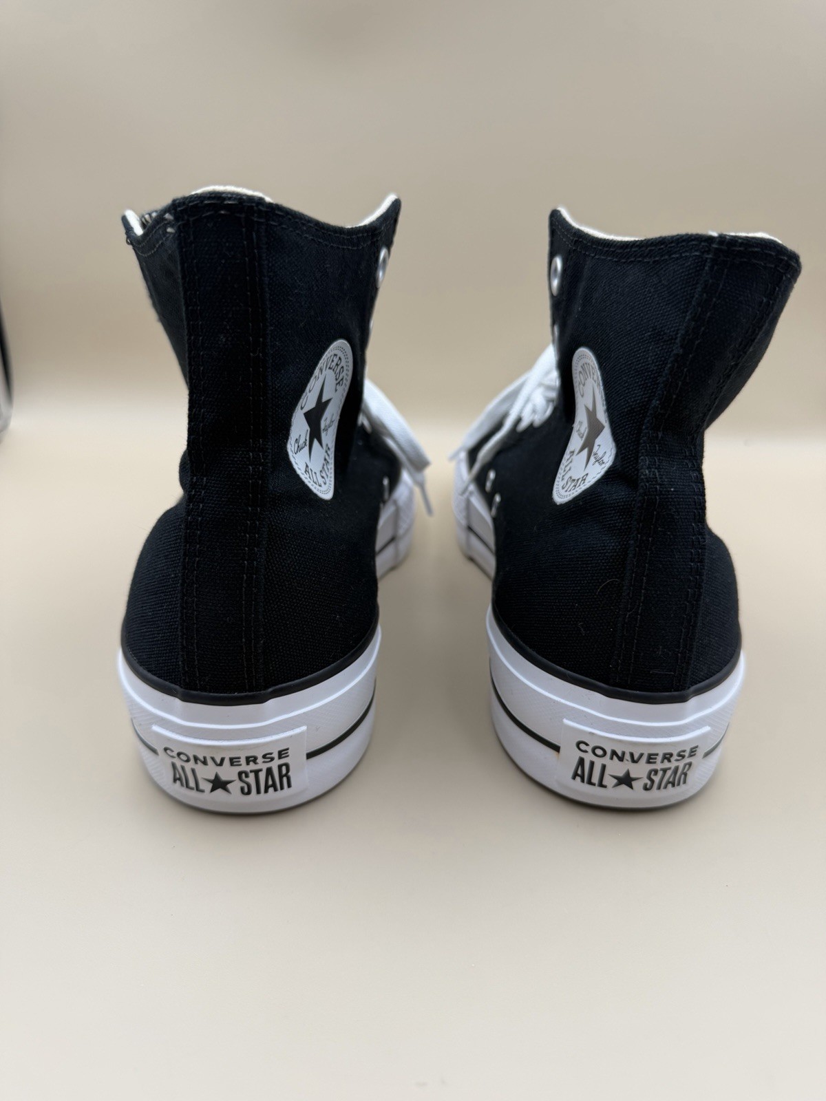 Converse Chuck Taylor All Star Lift Platform High Top Women’s 9 Black 560845F