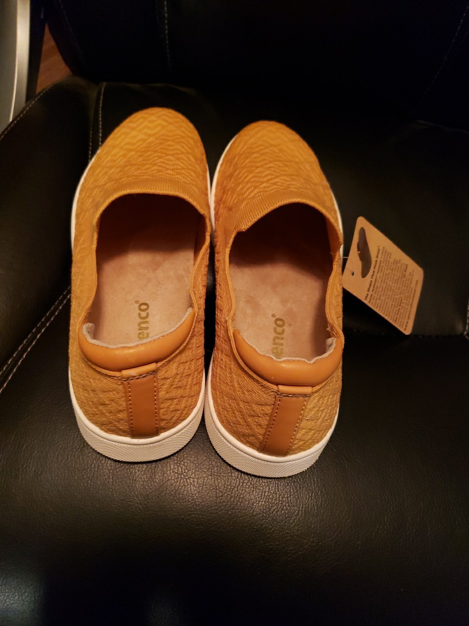 Spenco Women’s Yellowish Total Support Slip On Shoes Size 10 New