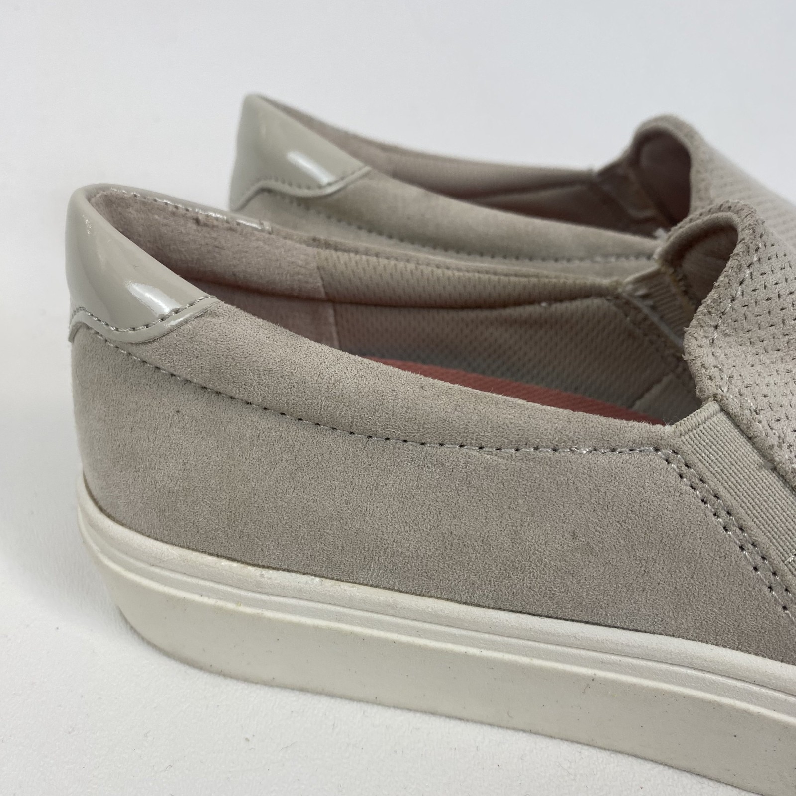 Dr. Scholls Shoes Be Free Nova Gray Fabric Casual Comfort Slip On Womens Size 6