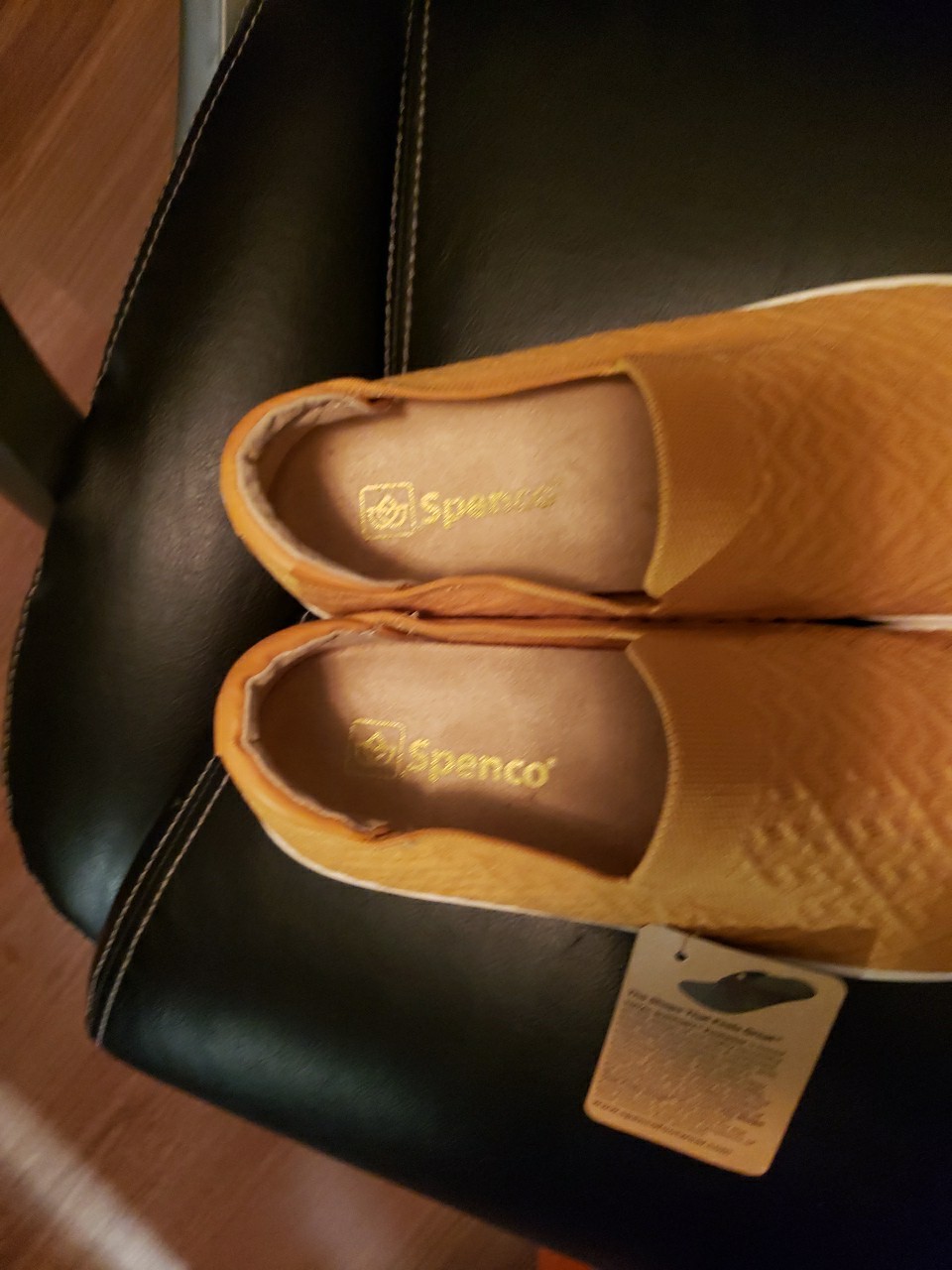 Spenco Women’s Yellowish Total Support Slip On Shoes Size 10 New