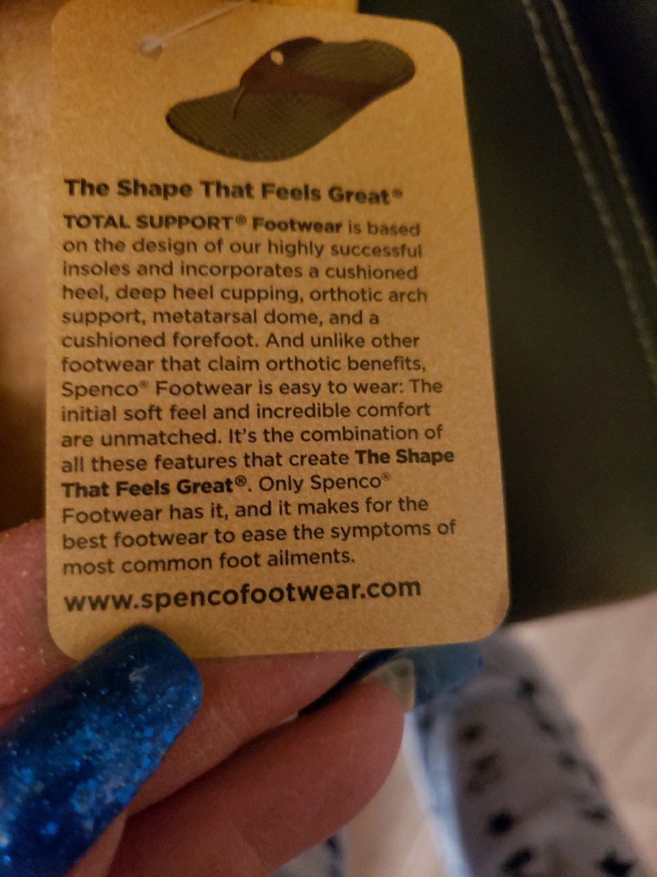 Spenco Women’s Yellowish Total Support Slip On Shoes Size 10 New