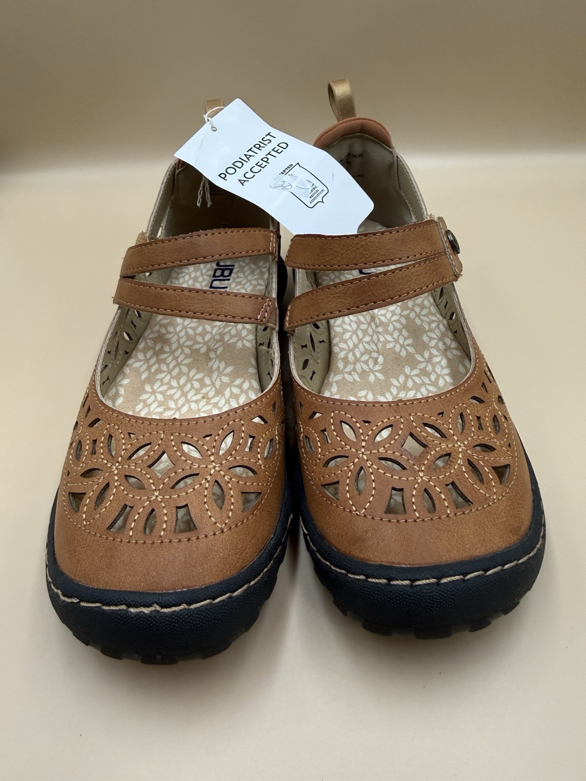 Mary Jane Flats – JBU Women’s 6M Bellerose Encore Podiatrist Fav Memory Foam NEW