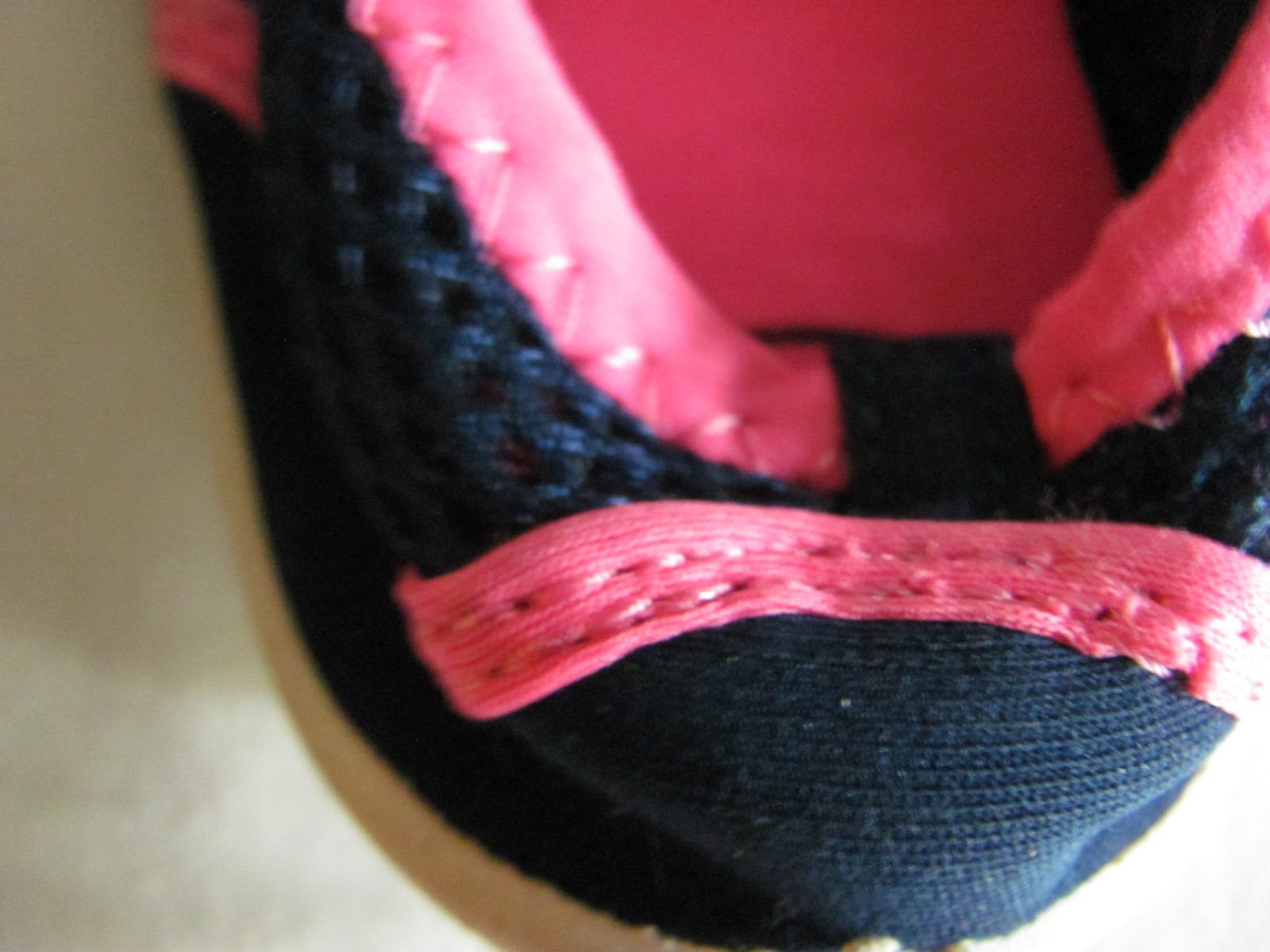 Athletic Works Beachwear Water Shoes Pink/Navy Blue New w/Tags