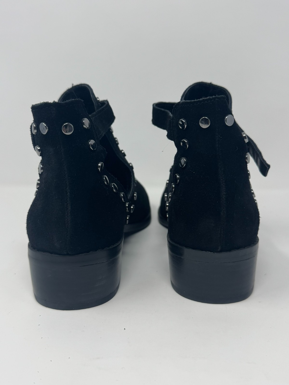 Carlos Santana Bohemian Soft Studded Suede Western Moto Coastal Cowgirl Booties