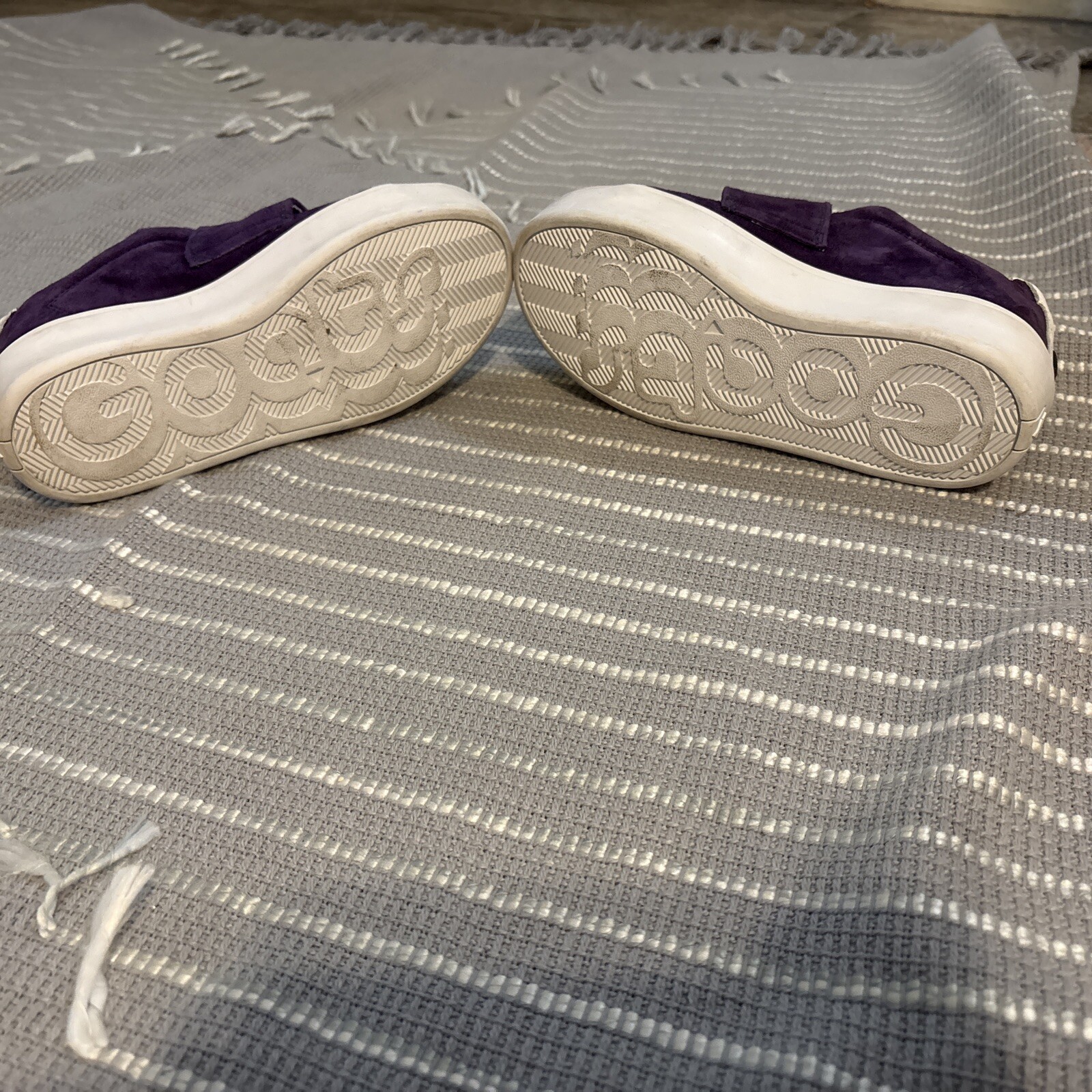 Goats Purple Suede “The 918” Platform Slip-on Sneakers W size 2 / kids size 1-2