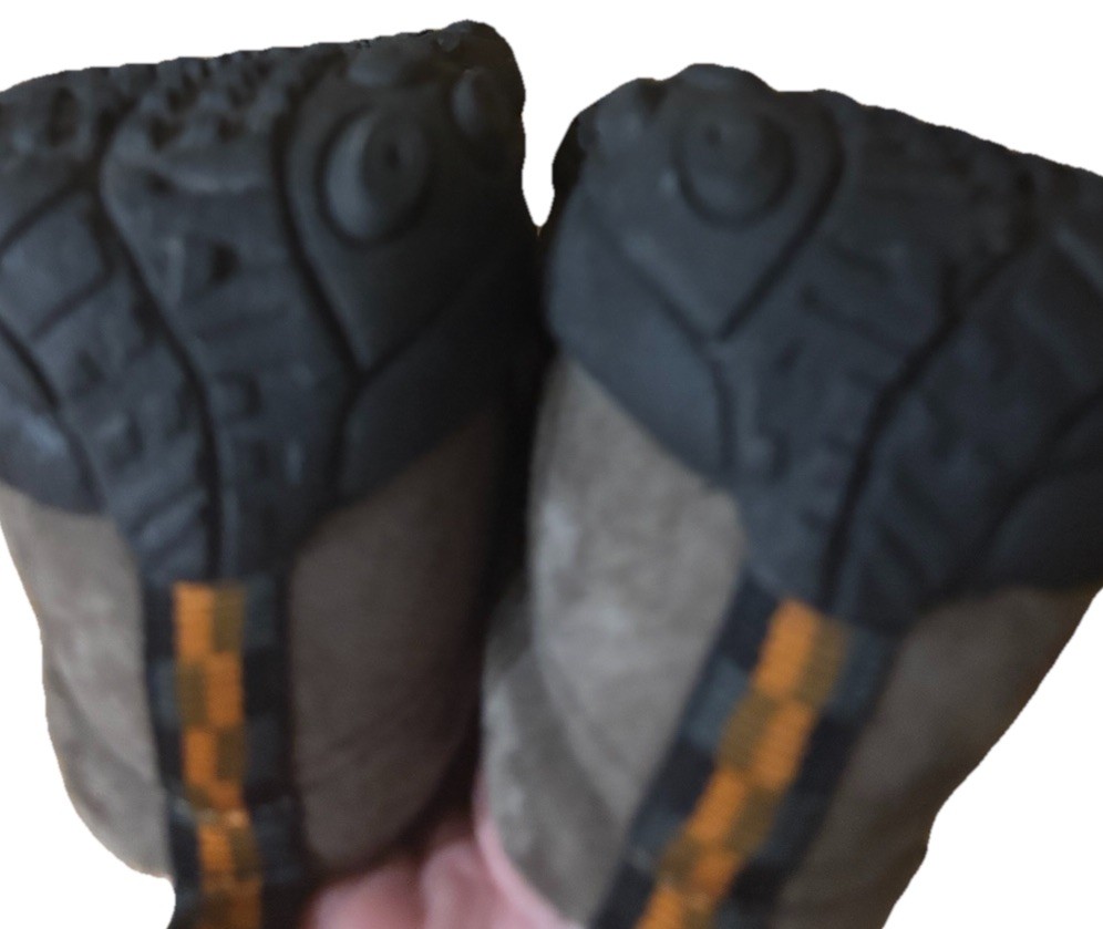Merrell Jungle Moc Gunsmoke Loafers Shoes 8 Suede Dual Density Hiking Walking