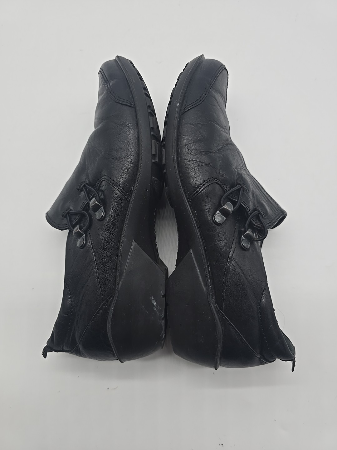 Romika Cassie Shoes US 37 EU 6.5 Loafers Black Leather Comfort Slip On..#3