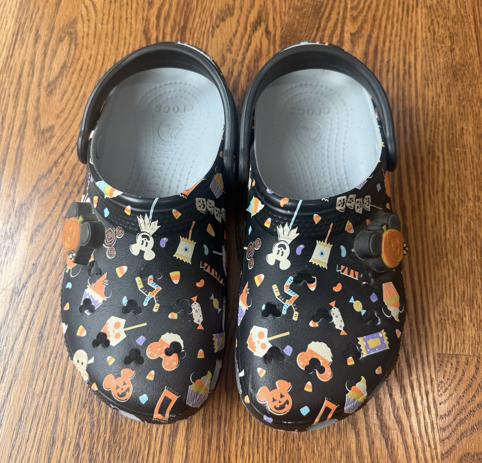 Disney Parks Mickey Mouse Halloween Clogs for Adults by Crocs W7 M5