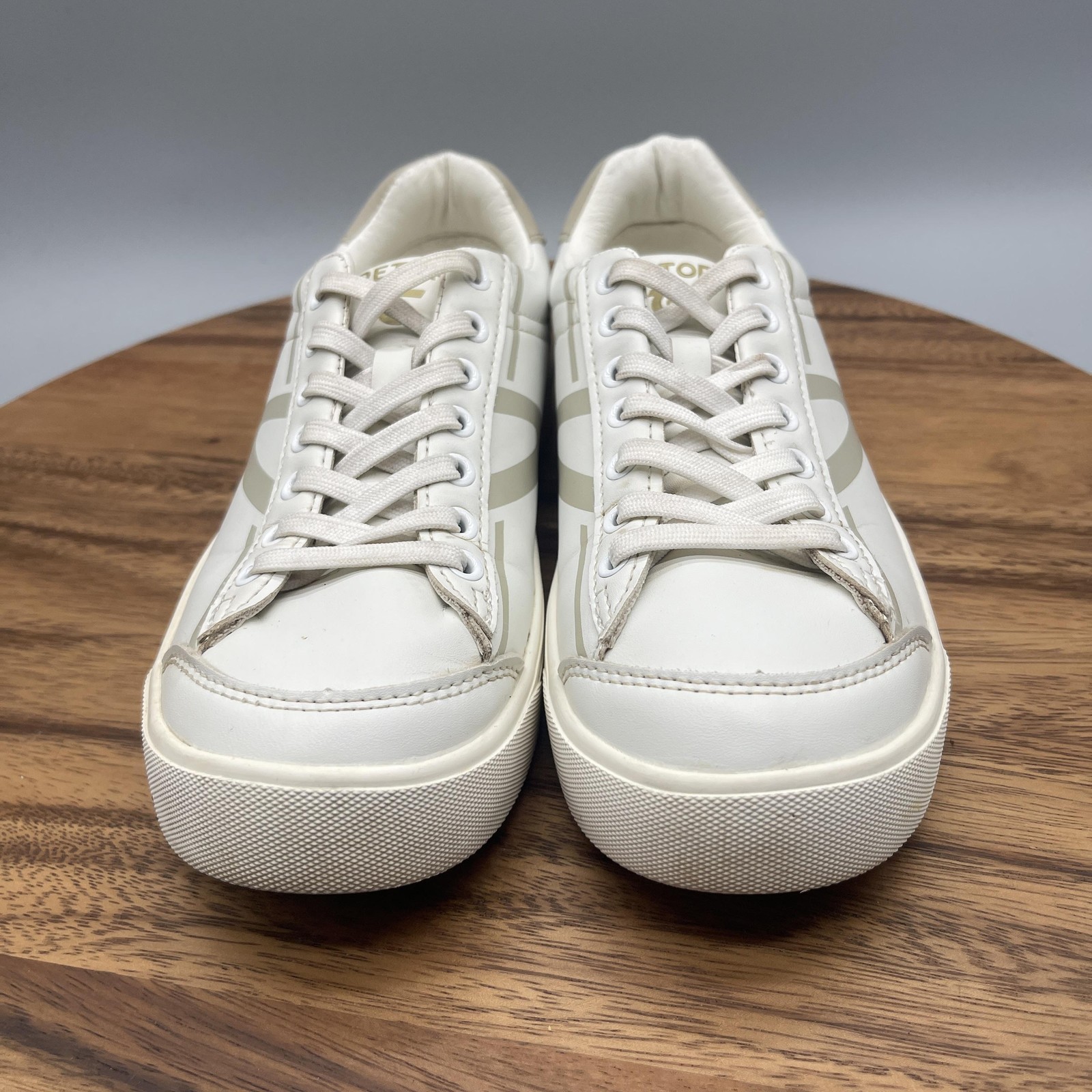Tretorn Serve Shoes Womens Size 7 M White Beige Casual Tennis Walking Sneakers