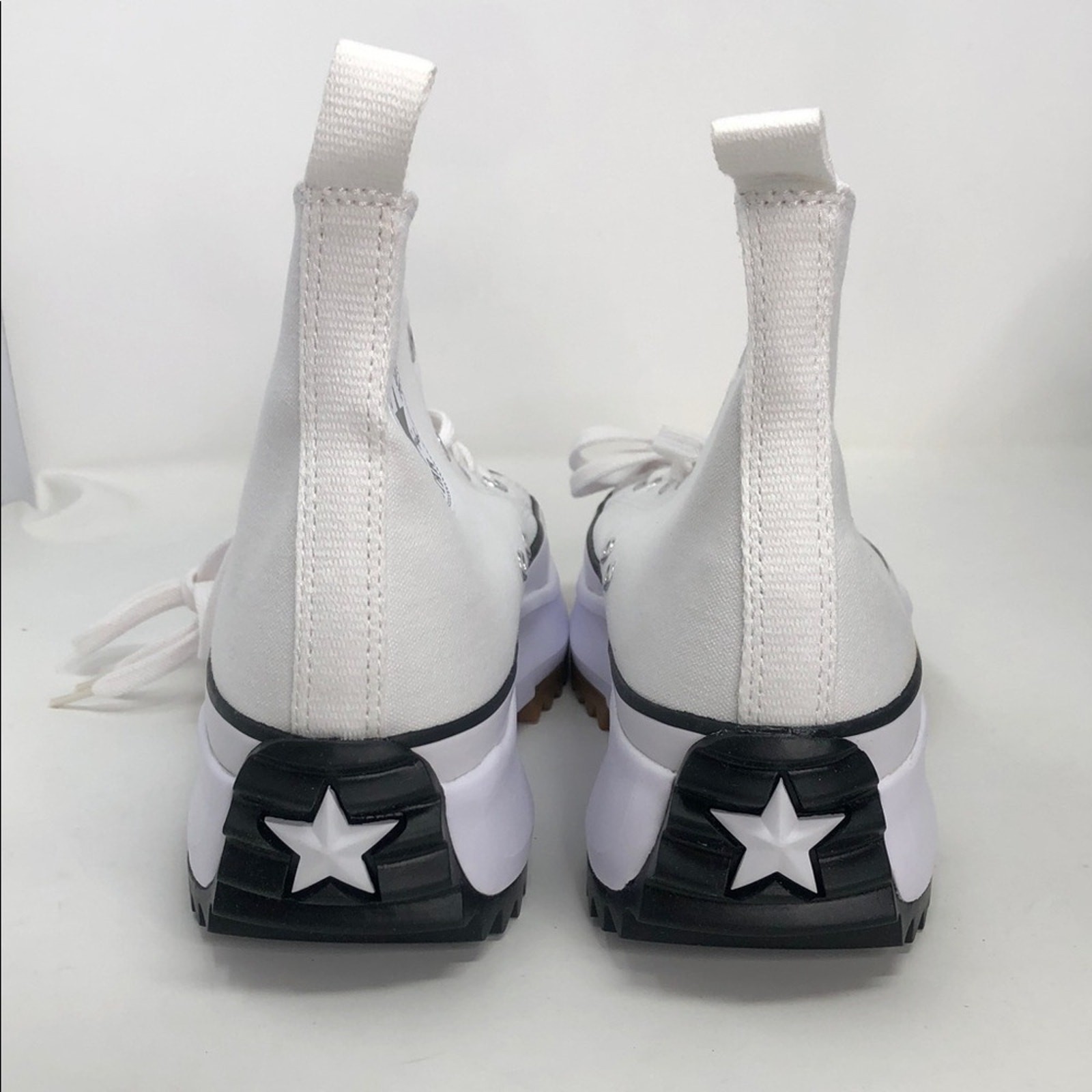 Converse Run Star Hike Hi White Black Gum Unisex Hiking Sneakers – Size 5.5