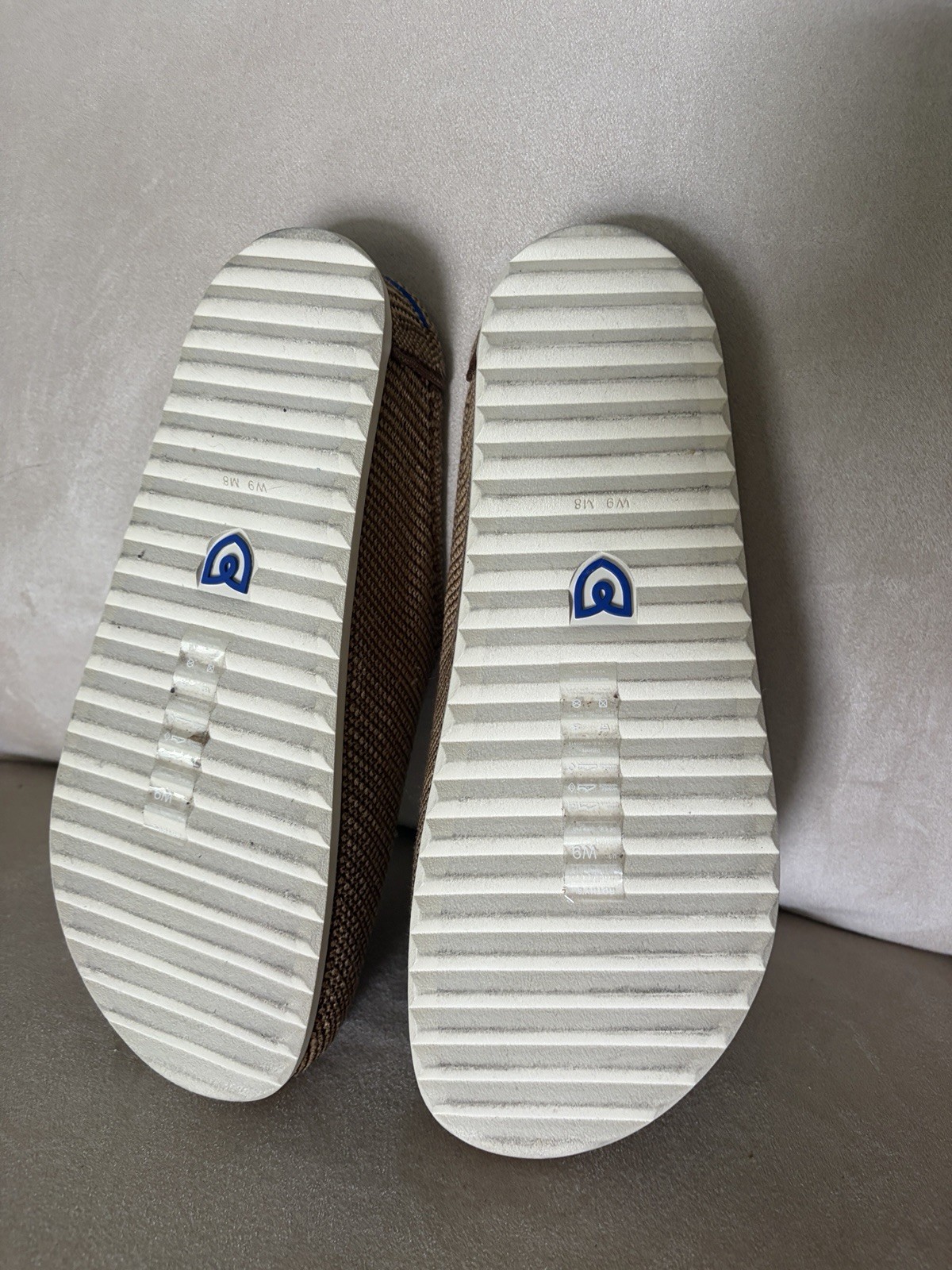 Rothy’s The Hemp Casual Clog Women’s Slip-On Hemp Knit Wheat US 9 Comfort