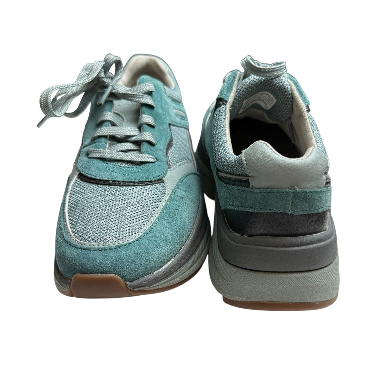 Rockport Shoes Womens Sz 6.5 Teal Grey Black ProWalker truTECH 100125 C19965 K22