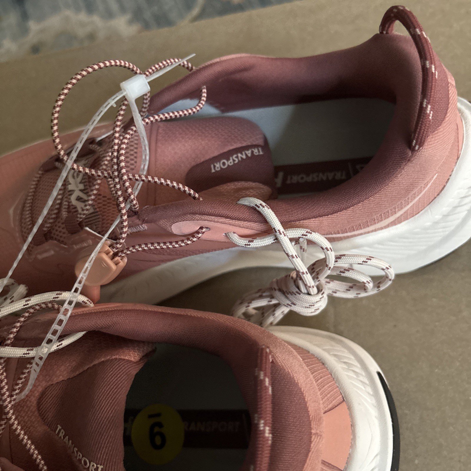 Hoka Transport GTX Size 8.5B Wonens Shoes New Authentic Gore-tex Multi Color
