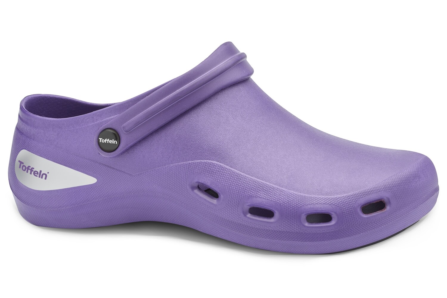 Toffeln Aktiv Klog 0230 – Purple – Womens Work Clogs