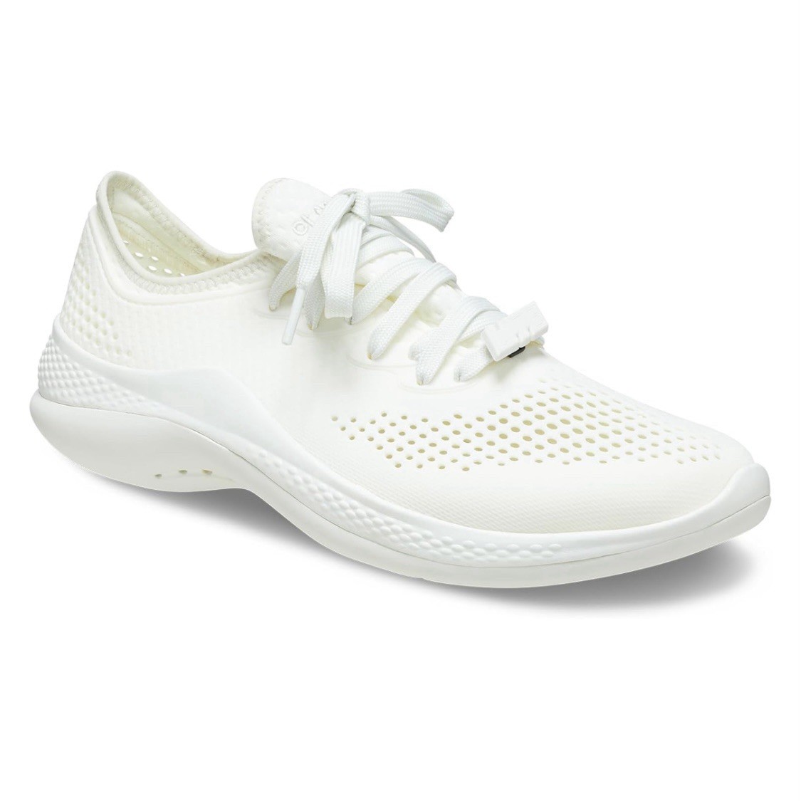 NEW Crocs Women’s Size 9 Sneakers Literide 360 Pacer Shoes Walking Almost White