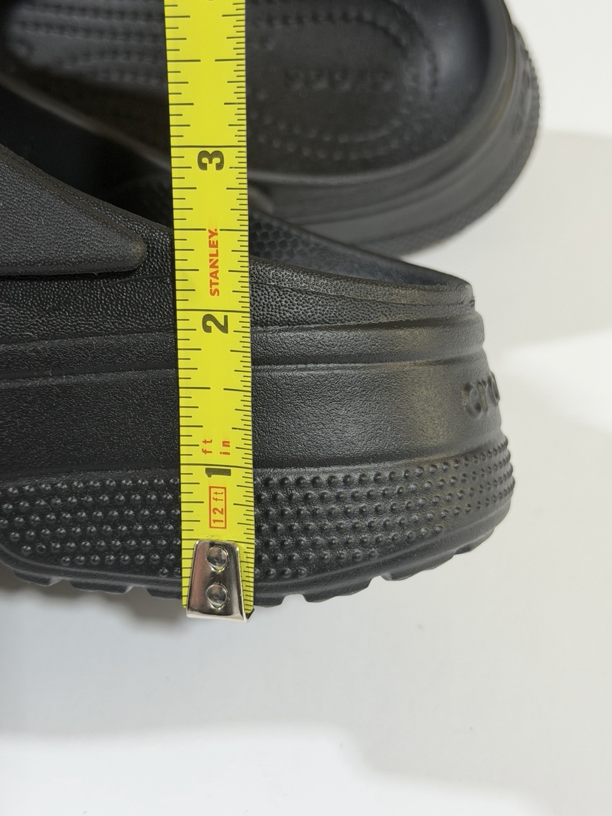 🐊 Crocs Classic Mary Jane Clog Black Womens 7 Adjustable Buckle New W/out Tags