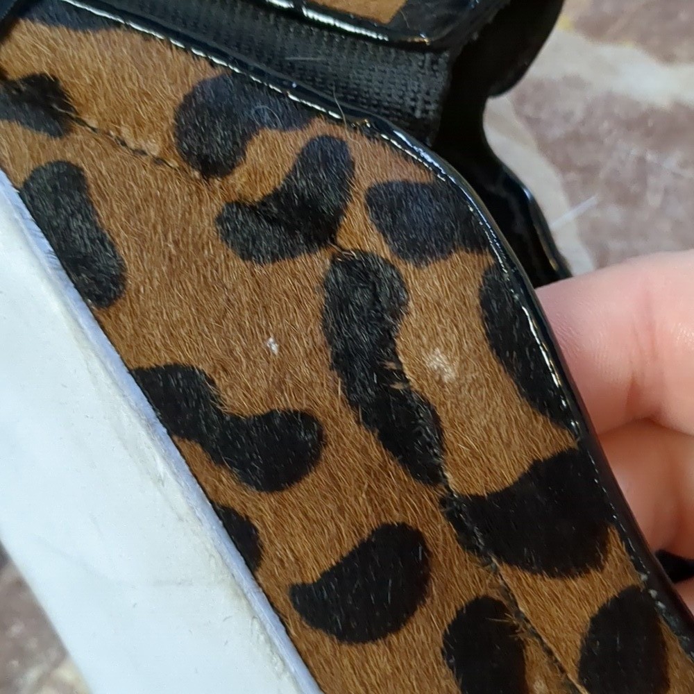Steve madden X the blonde salad cheetah print shoes size 8