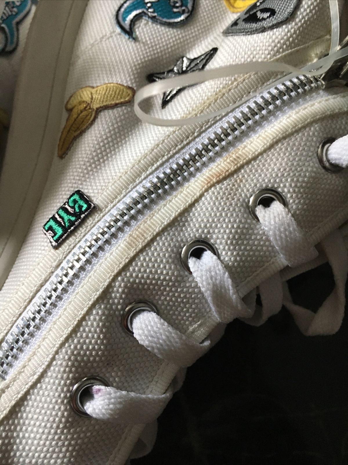 Cobrah Hi Top Emoji Sneakers Size 10