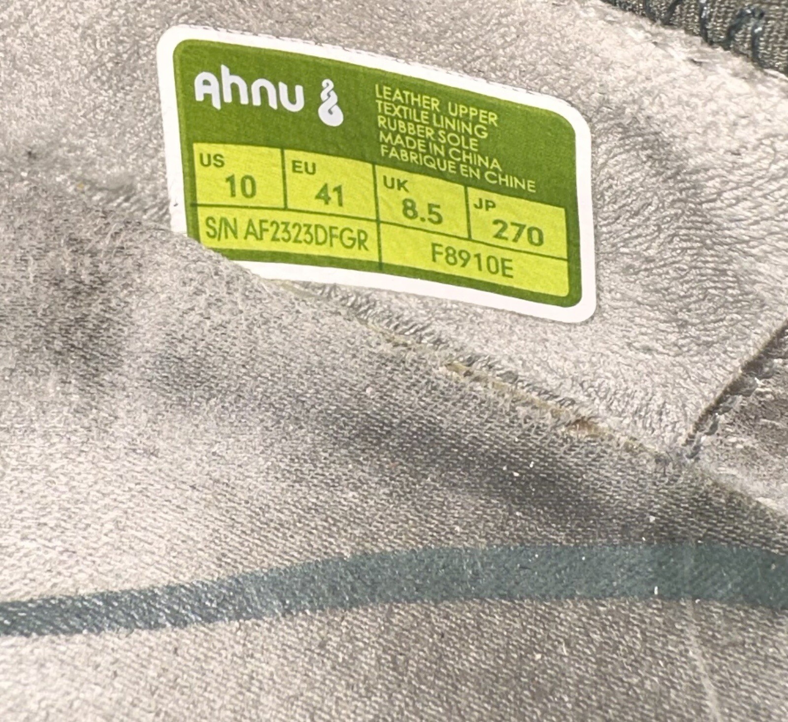 Ahnu Womens Mary Janes Shoes Suede Green Pull On Walking Comfort Flats 10