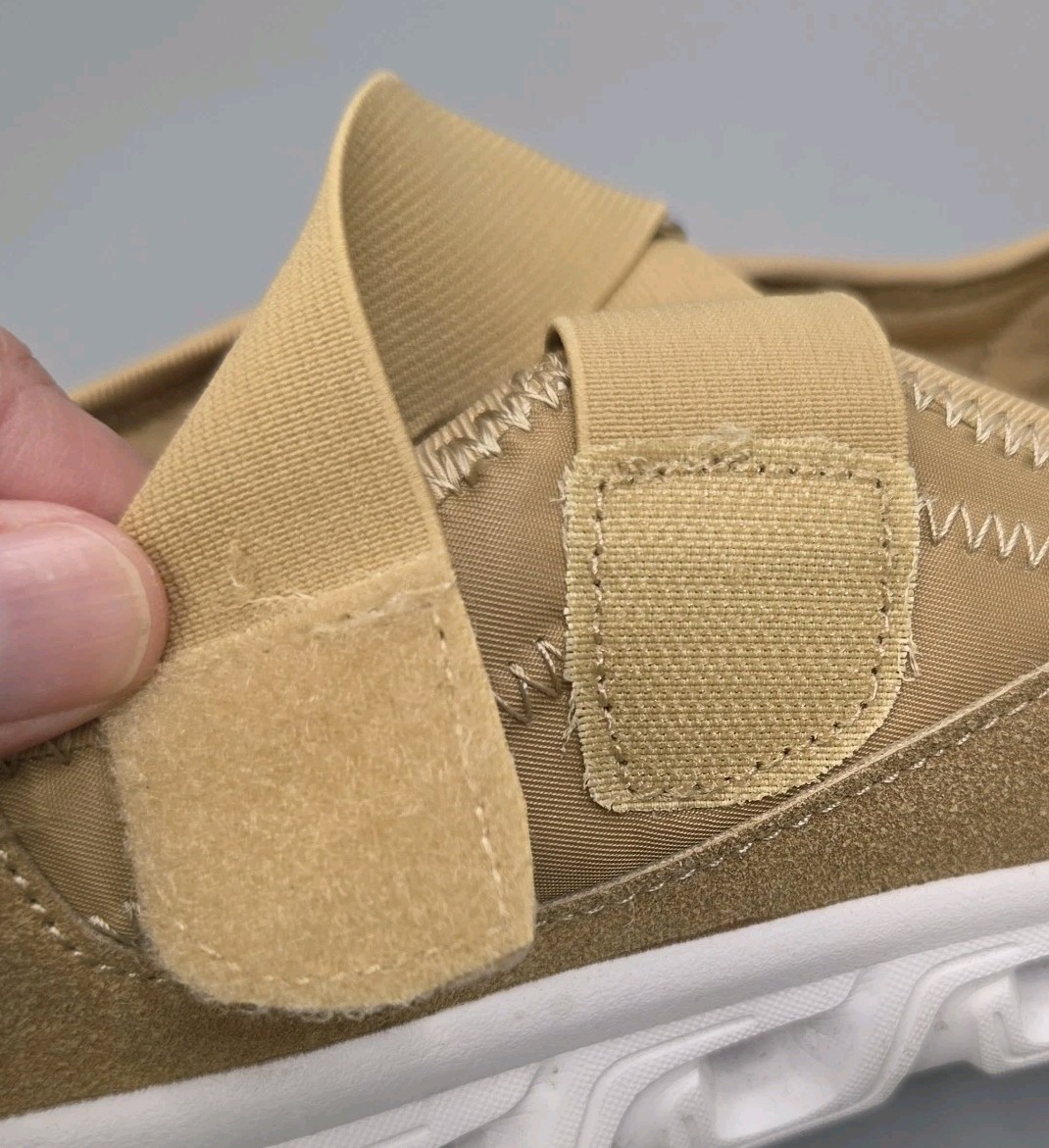 Nautica Ladies Cachet Sneaker Shoes Size 10 Tan Khaki Casual Mary Jane